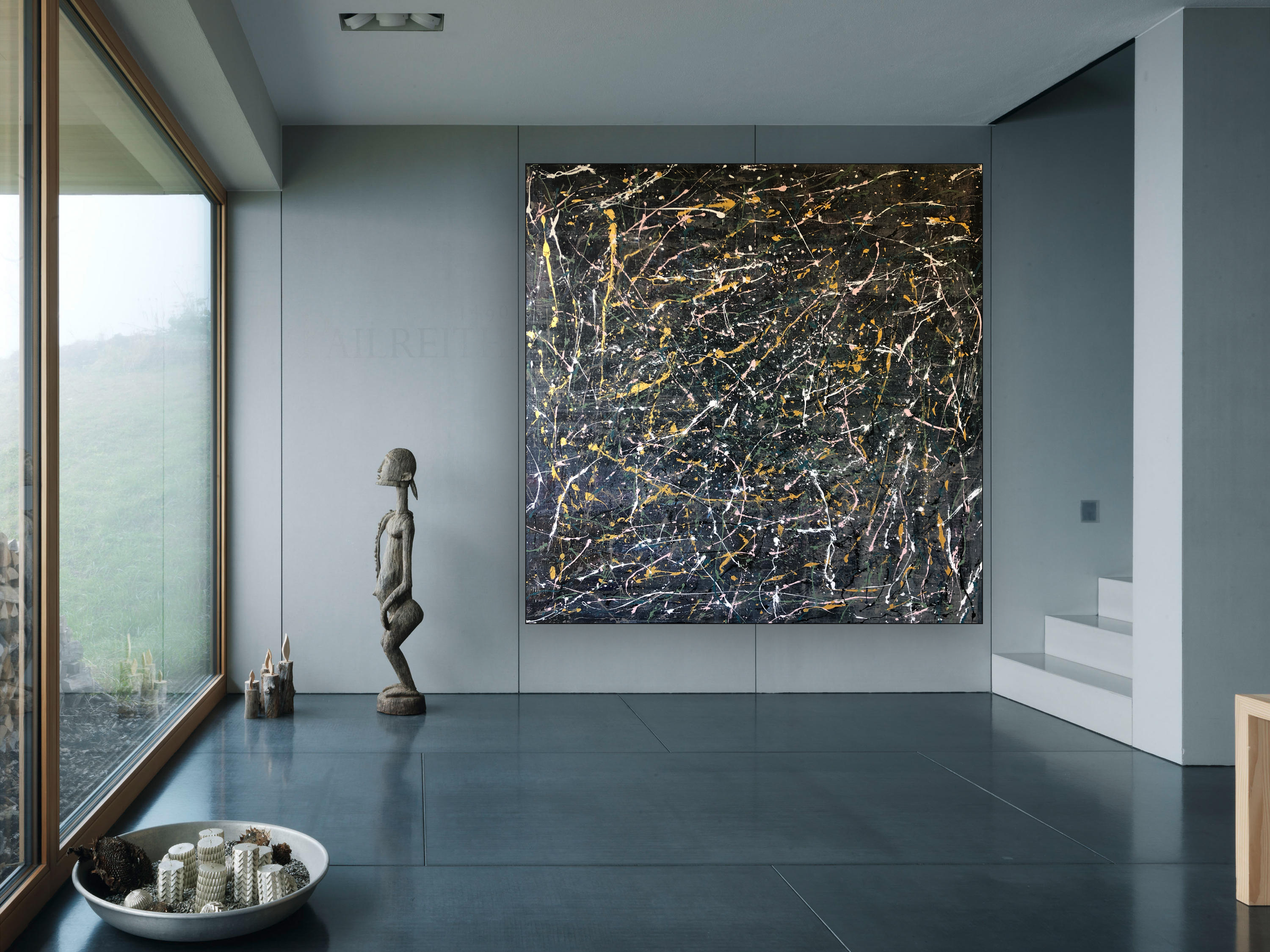 Gold Pollock (200cm x 200cm)